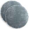 vidaXL Pagalvėlės užvalkalas 2 pcs HEERLEN &Scaron;viesiai mėlyna &Oslash; 50 cm