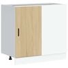 vidaXL kriauklės pagrindo spintelė &ldquo;Lyon" Sonoma Oak Engineered Wood