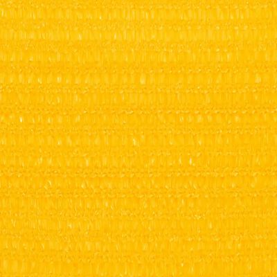vidaXL Uždanga nuo saulės, geltonos spalvos, 3/4x2m, HDPE, 160g/m²