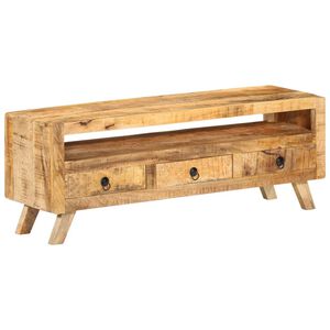 vidaXL Televizoriaus spintelė, 110x30x40cm, mango medienos masyvas