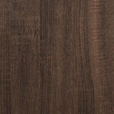 vidaXL Konsolinis staliukas, rudas ąžuolo, 100x32x75cm, mediena