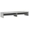 vidaXL Monitoriaus stovas, betono, 100x24x16cm, apdirbta mediena