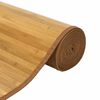 vidaXL Kilimas, natūralios spalvos, 80x200cm, bambukas, stačiakampis
