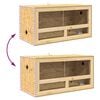 vidaXL Terariumas Ruda 80 x 40 x 90 cm OSB