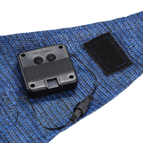 HI Burė nuo saulės su 100 LED lempučių, mėlynos spalvos, 3,6x3,6x3,6m