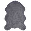vidaXL Dirbtinio avių kailio kilimas TAFALLA Antracito 60 x 90 cm