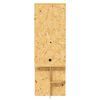 vidaXL Terariumas Ruda 50 x 50 x 130 cm OSB