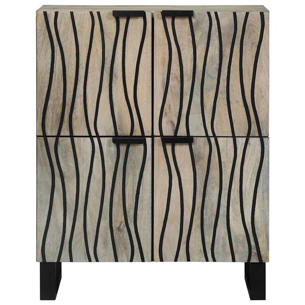 vidaXL Medijų saugojimo spintelės ir stelažai Balta ir juoda