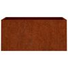 vidaXL Lovelis, 62x40x39cm, Corten plienas