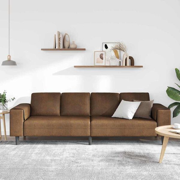 vidaXL Svetainės sofa Ruda 250 x 77 x 76 cm