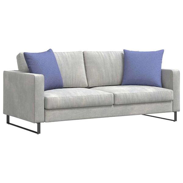 vidaXL Sofa Pagalvės 2 pcs Džinsinės mėlynos 50 x 50 cm audinys