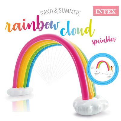 Intex Rainbow Cloud Vandens purkštuvas, įvairių spalvų, 300x109x180cm