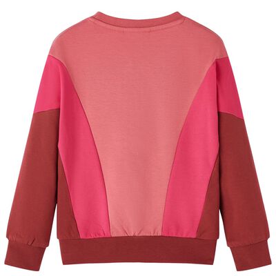 Vaikiškas sportinis megztinis, rožinės ir hena spalvos, 92 dydžio