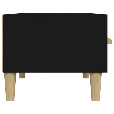 vidaXL Televizoriaus spintelė, juoda, 150x34,5x30cm, apdirbta mediena