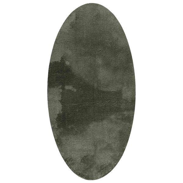 vidaXL Kilimas HUARTE Mi&scaron;ko Žalia 150 x 80 cm 100% poliesteris