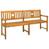 vidaXL Lauko suolas Natūrali 180 x 55,5 x 90 cm