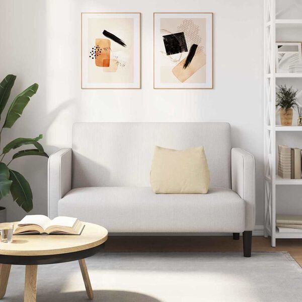 vidaXL Apsaugos Pagalvė Kreminė 45 x 20 x 35 cm audinys