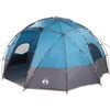 vidaXL Kupolinis palapinė su stogu Mėlyna 475 x 475 x 235 cm tafta