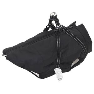 vidaXL &Scaron;uns Kailinis Juoda L48 Fleece ir poliesteris