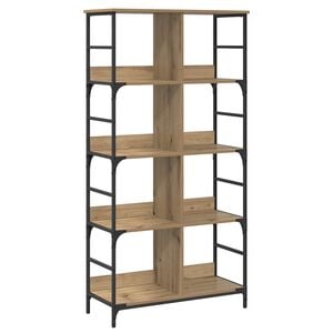 vidaXL Knygų lentyna 4 lygių 78,5 x 33 x 153 cm metalinis PB