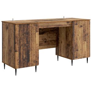 vidaXL Stalas Sendintos medienos 142,5 x 50 x 75 cm Apdirbta mediena