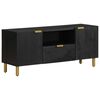 vidaXL televizoriaus spintelė juoda 105x33x46 cm Engineered Wood