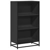 vidaXL knygų spintelė juoda 60x35x107,5 cm inžinierinė mediena