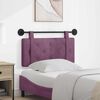 vidaXL Kabantysis galvūgalis Violetinė 90 x 55 x 5 cm Aksomas