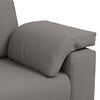 vidaXL Sofa 178cm Taupe audinys