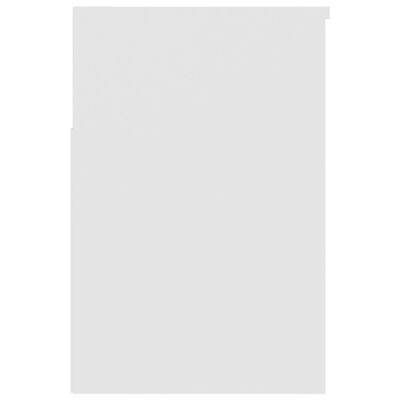 vidaXL Batų suoliukas, baltos spalvos, 60x30x45cm, MDP