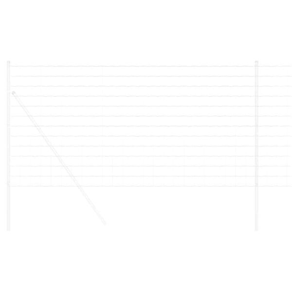 vidaXL Euro tvora Sidabro 1.4 x 10 m Karštai cinkuotas geležis