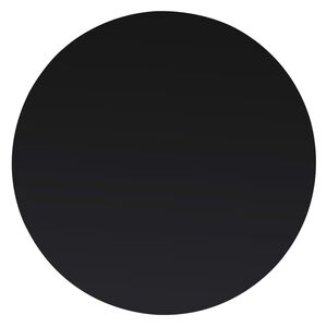 vidaXL Stalvir&scaron;is, grūdintas stiklas, apvalus, 300mm