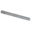 vidaXL Heksagoninė tvora 1,6 x 25 m Galvanizuotas plienas Sidabrinė
