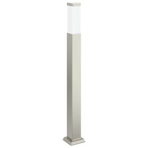 vidaXL Ap&scaron;vietimo stulpelis, 80 cm, nerūdijantis plienas, IP44