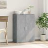 vidaXL Šoninė spintelė, betono pilka, 60x31x84cm, apdirbta mediena