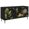 vidaXL Televizoriaus spintelė RHENEN 102 x 33 x 51 cm Juodojo ąžuolo