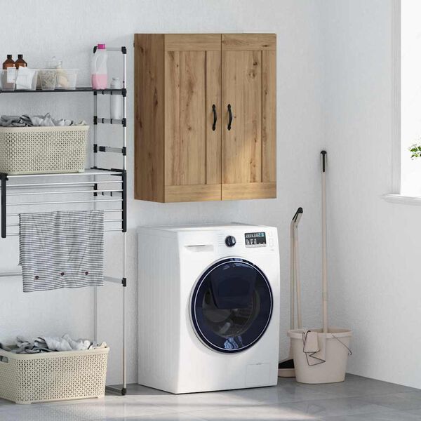 vidaXL Pakabinama spintelė Amatininkų ąžuolas 69,5 x 34 x 90 cm