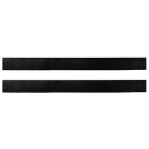 vidaXL Savaranki&scaron;kai klijuojami durų &scaron;epetėlių sandarikliai 2 pcs