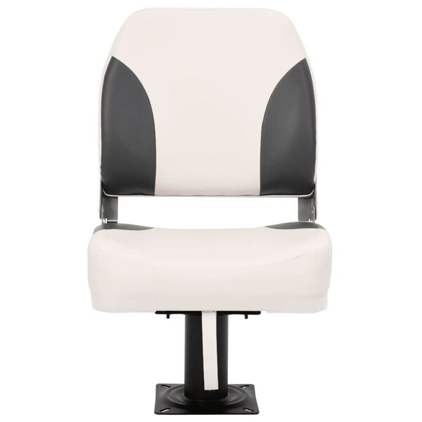 vidaXL Sulankstoma valties sėdynė, 1 komplektas, žemas atlo&scaron;as ir tvirtinimo dirželis