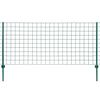 vidaXL Euro tvoros komplektas, 20x1,5m, plienas, žalias