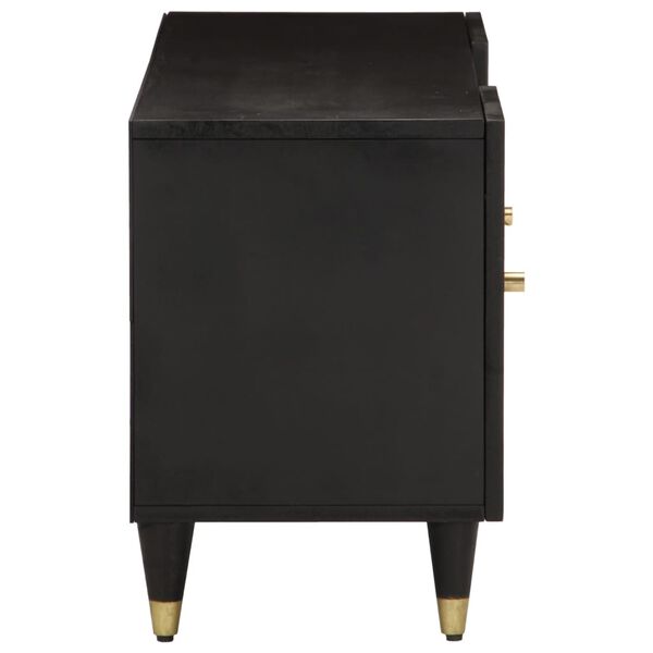 vidaXL Televizoriaus spintelė, 105x33x46cm, mango medienos masyvas