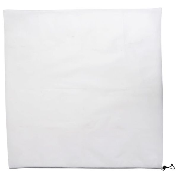 vidaXL Uždangalai augalams su virvutėmis, 12vnt., 0,8x0,8m, 70g/m²