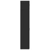 vidaXL Siaura spintelė daiktams, juoda, 30x42,5x225cm, mediena