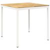 vidaXL Sodo Baro Stalas NAARDEN Balta 110 x 108,5 x 105 cm