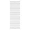 vidaXL Plisuotos Žaliuzės, 40 x 100 cm, Baltos
