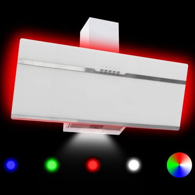vidaXL Gartraukis, įvairių spalvų, 90cm, plienas ir stiklas, su LED