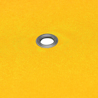 vidaXL Pavėsinės uždangalas, 2 pakopų, geltonas, 4x3m, 310 g/m²