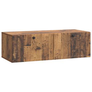 vidaXL Sieninė TV spintelė Sendintos medienos 98 x 41 x 30 cm