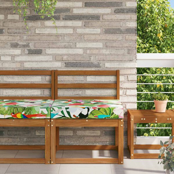 vidaXL Lauko sofa pagalvėlė spalvingas 60 x 60 x 8 cm Poliesteris