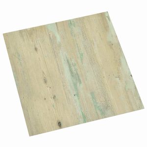vidaXL Savesiūnančių Grindų Plok&scaron;tės &Scaron;viesiai rudas 30,5 x 30,5 cm